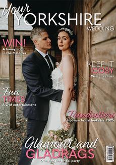 Cover of the November/December 2024 issue of Your Yorkshire Wedding magazine