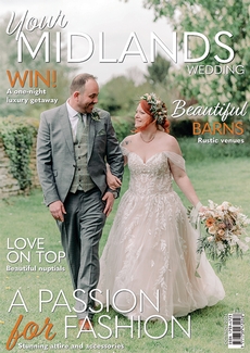 Cover of the October/November 2024 issue of Your Midlands Wedding magazine