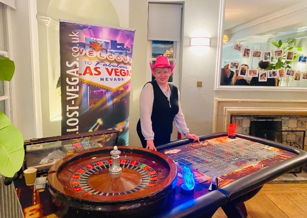 Co founder of Lost Vegas Fun Casino Hire