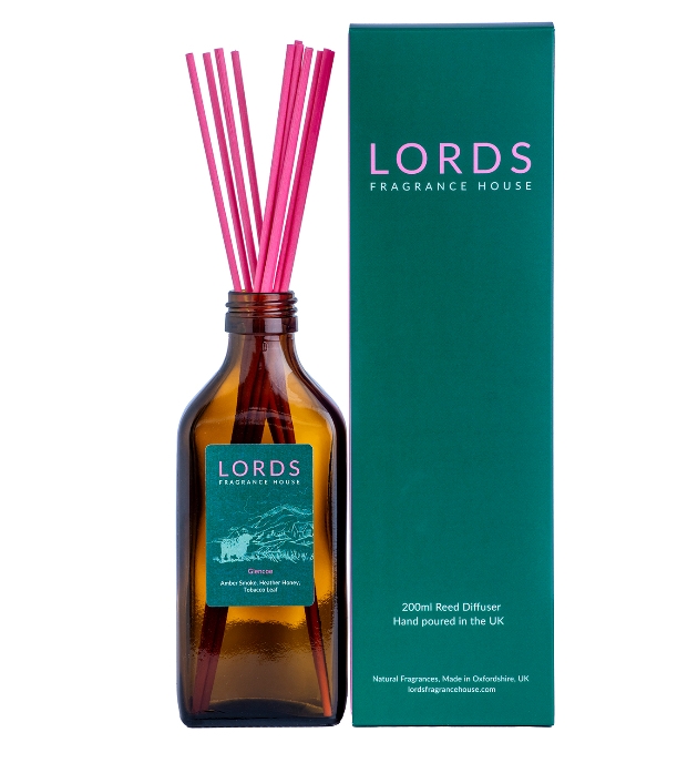 Oxfordshire-based Lords Fragrance House reed diffuser